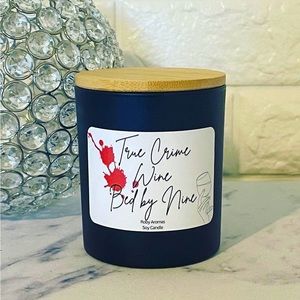 True Crime Wine Candle